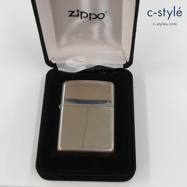 ZIPPO ジッポー スターリングシルバー 2019年製 オイルライター 喫煙具