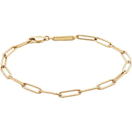 TOM WOOD(トムウッド) Box Bracelet Plated Gold