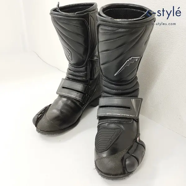 KUSHITANI クシタニ K-4515R GPW BOOTS レーシングブーツ ブラック レザー