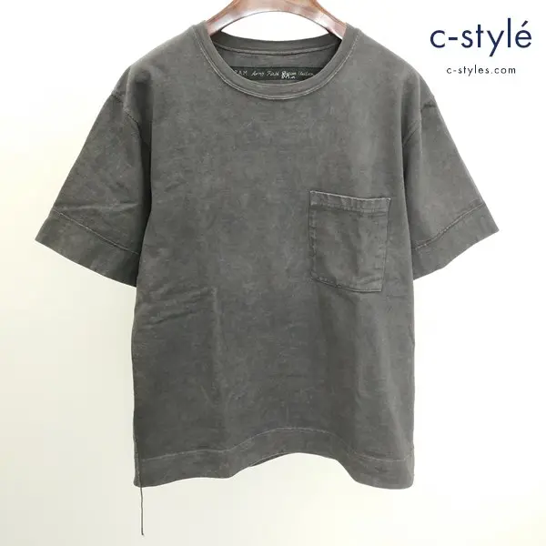 KAPITAL キャピタル K.P.A.M.Army Field Ratian Uniform Tシャツ 2 グレー 半袖 K1704SC163