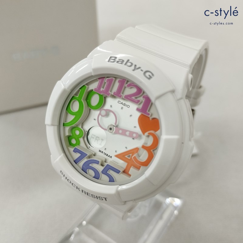 CASIO カシオ Baby-G 腕時計 ホワイト BGA-131-7B3JF 防水 レディース