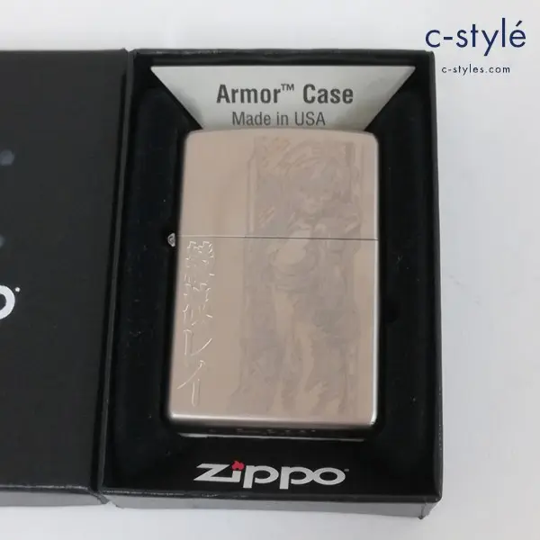 ZIPPO ジッポー エヴァンゲリオン 綾波レイ オイルライター シルバー 喫煙具