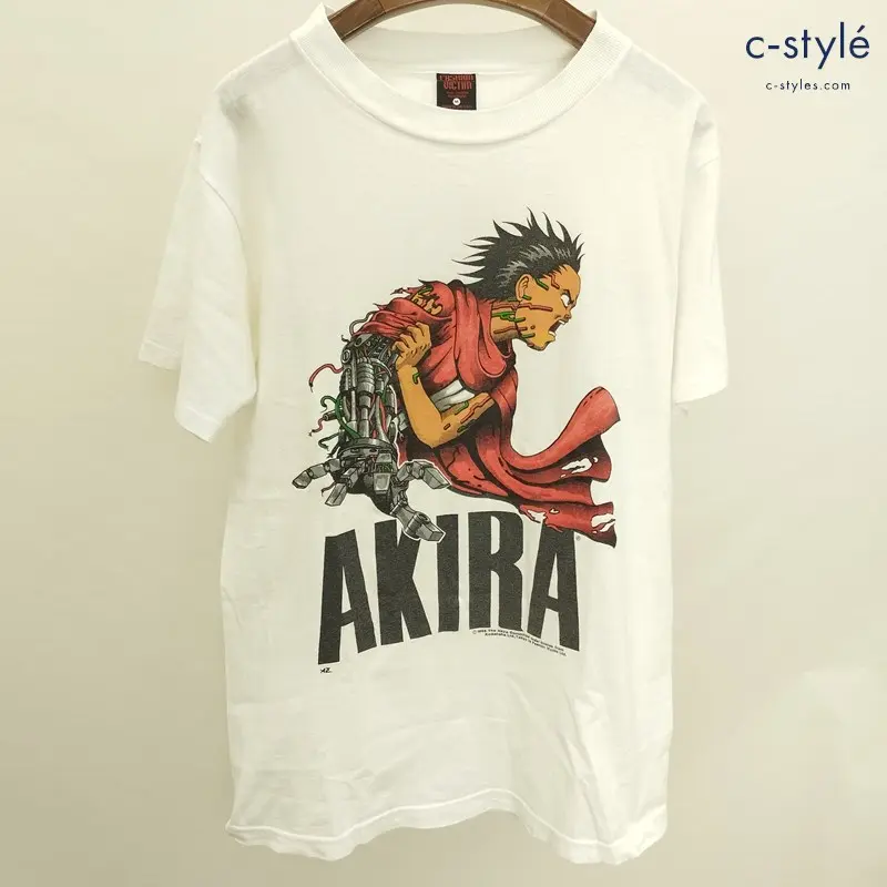 FASHION VICTIM AKIRA アキラ 80s 鉄雄 Tシャツ M ホワイト 半袖 プリント