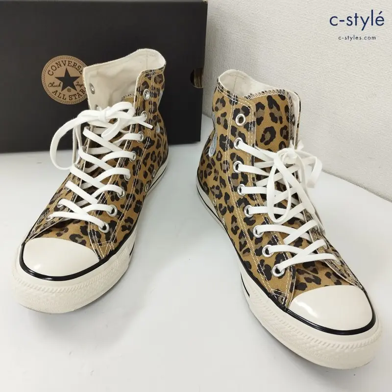 WACKO MARIA × CONVERSE ALLSTAR HI LEOPARD スニーカー 26.5cm マルチカラー レオパード 1SD242