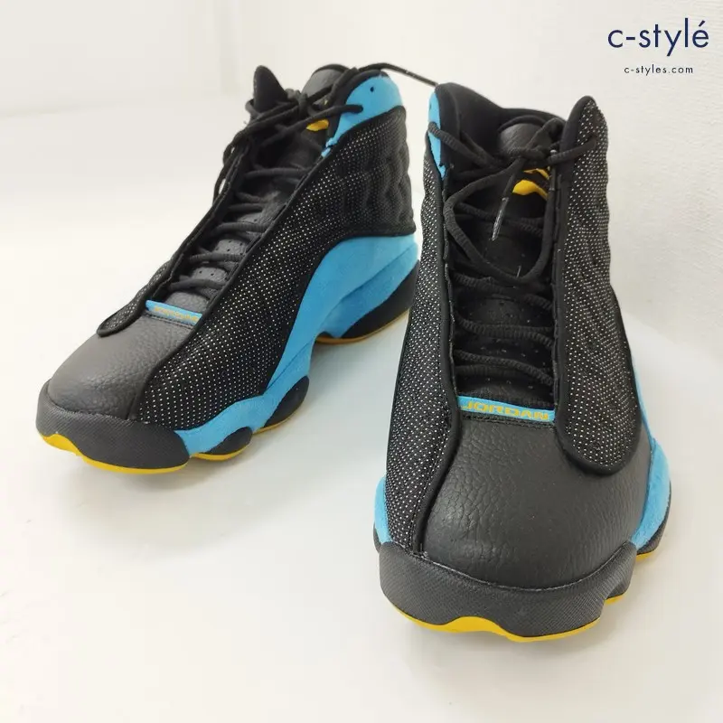 NIKE ナイキ AIR JORDAN 13 RETRO CP PE スニーカー 28cm ブラック×ブルー 823902-015 NBA クリス・ポール