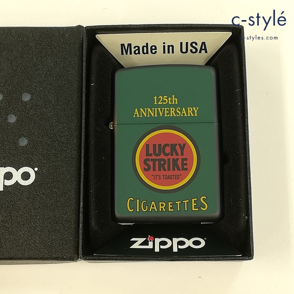 ZIPPO ジッポー ラッキーストライク 125th Anniversary オイルライター 喫煙具