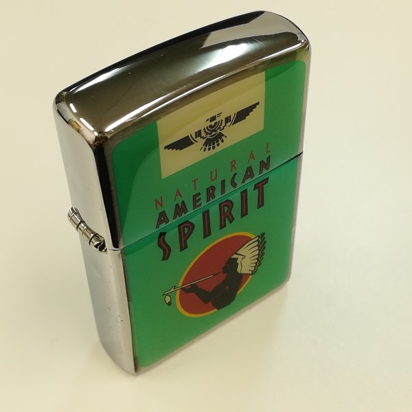 ZIPPO ジッポー AMERICAN SPIRIT アメリカンスピリット 樹脂プレート