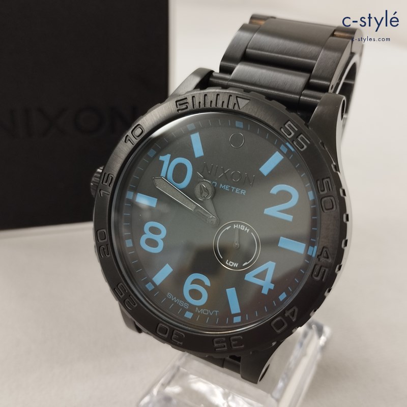 NIXON ニクソン SIMPLIFT THE51-30 腕時計 ブラック クロノグラフ クォーツ 防水