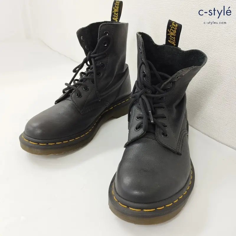 Dr.Martens ドクターマーチン 1460 PASCAL VIRGINIA 8ホールブーツ EU38 ブラック