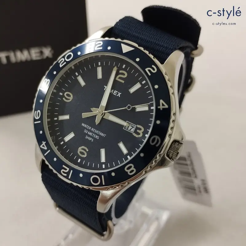 TIMEX タイメックス SHIPS×TIMEX KALEIDOSCOPE TW2P82400 ネイビー 腕時計 クォーツ