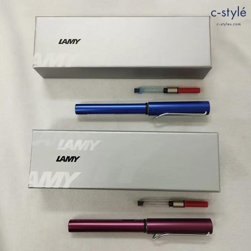 LAMY ラミー アルスター 万年筆 ブルー パープル 横浜 計2点