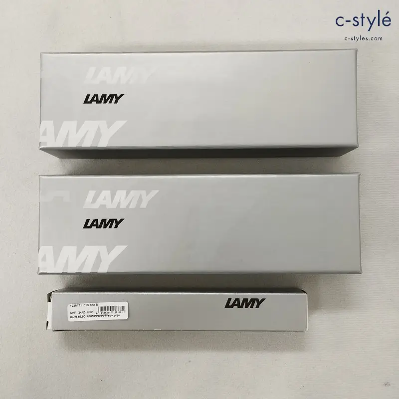 LAMY ラミー サファリ 万年筆 ピンク ブラック ホワイト 計3点