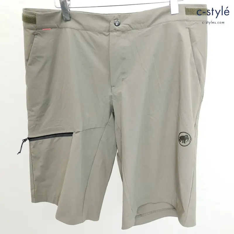 MAMMUT マムート Ledge Shorts Men パンツ XL カーキ ショートパンツ 短パン