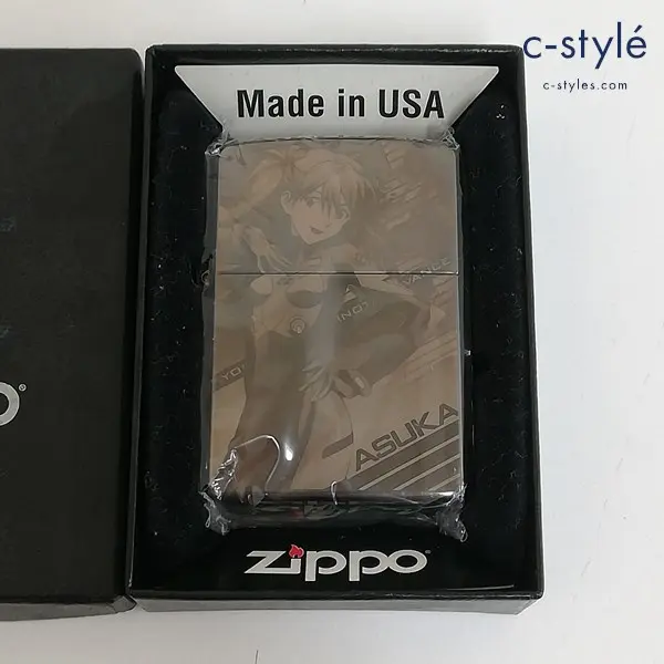 ZIPPO ジッポー 新世紀エヴァンゲリオン 惣流・アスカ・ラングレー オイルライター シルバー 喫煙具