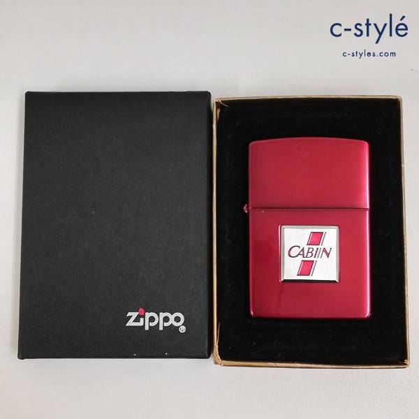 ZIPPO ジッポー CABIN NEW ACTIVE STYLE COLLECTION 2000 オイルライター レッド 喫煙具