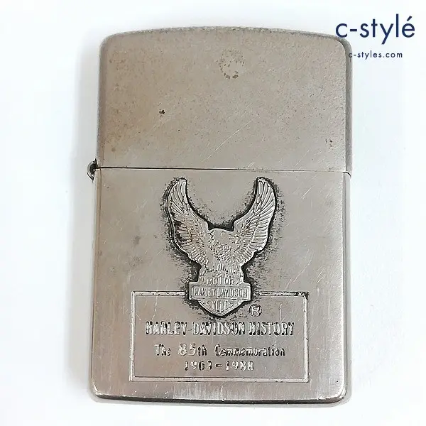 ZIPPO ジッポー HARLEY DAVIDSON HISTORY The 85th commemoration オイルライター シルバー 喫煙具