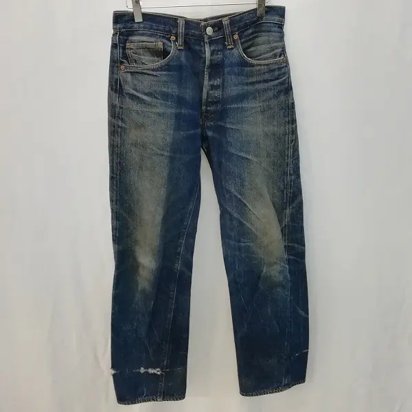 LEVI’S リーバイス 70s 501 デニムパンツ スモールe 66前期 CAREタグ 裏6