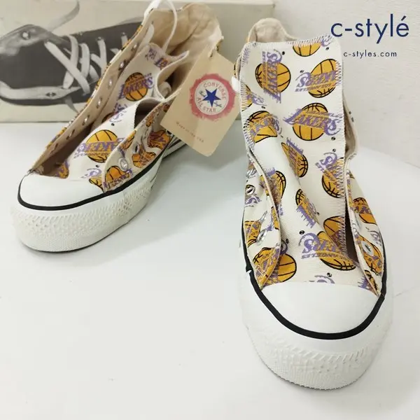 CONVERSE コンバース ALL STAR HI NBA LAKERS スニーカー 26cm マルチカラー USA製 17369 レイカーズ