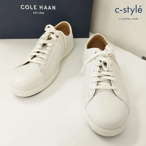 COLE HAAN コールハーン グランドクロスコートII スニーカー 7M ホワイト レザー C26515