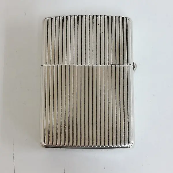 ZIPPO ジッポー STERLING SILVER スターリングシルバー 1992 ストライプ オイルライター 喫煙具の買取金額(買取実績)