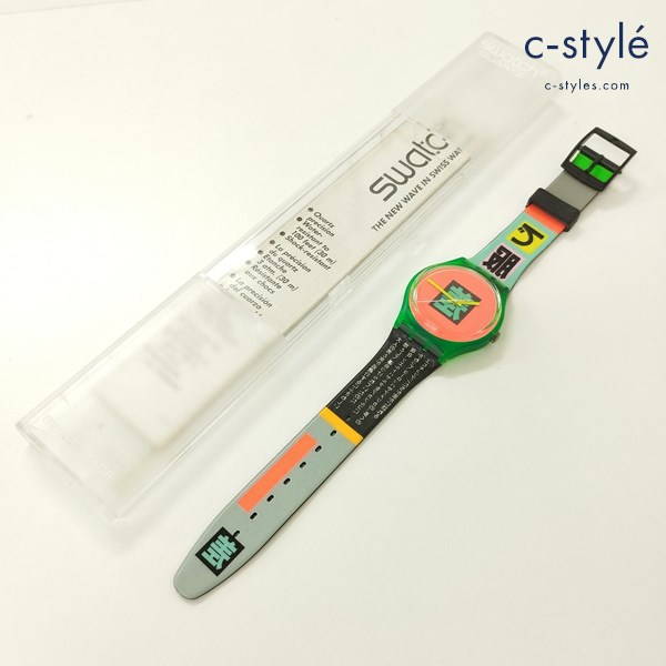 SWATCH スウォッチ SHIBUYA 渋谷 GG104差 腕時計 マルチカラー クォーツ式