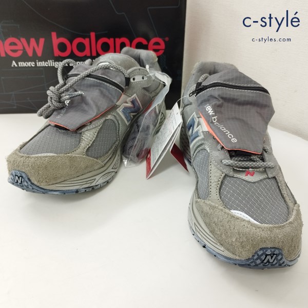 New Balance ニューバランス 27.5cm グレー M2002RVA レザー 靴