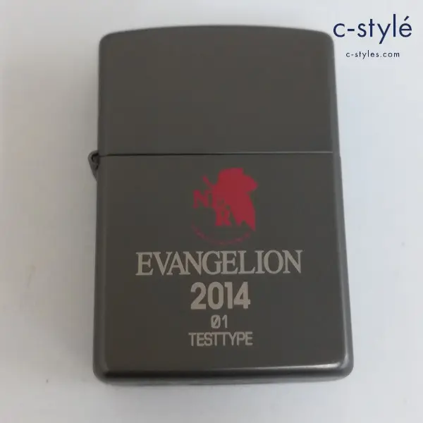 ZIPPO ジッポー エヴァンゲリオン 2014 01 TESTTYPE 1996 オイルライター グレー系 喫煙具