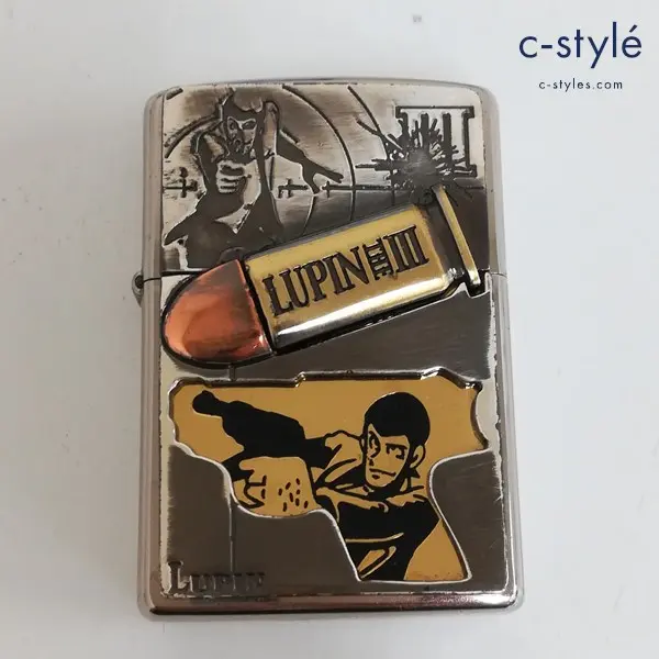 ZIPPO ジッポー ルパン三世 ザ・パートナー 2005 オイルライター シルバー 喫煙具