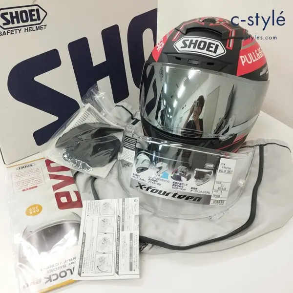 SHOEI ショウエイ X-Fourteen MARQUEZ CONCEPT ヘルメット L 59-60㎝ マルチカラー PSC バイク用品