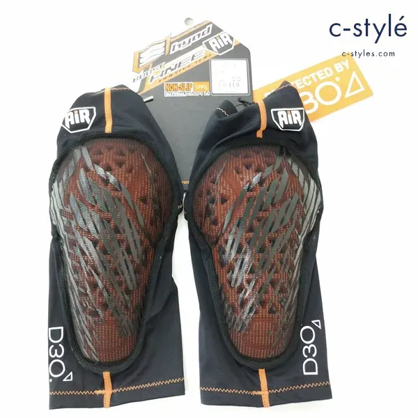 HYOD ヒョウドウ D30 AIR KNEE PROTECTOR Free ブラック 膝プロテクター バイク用品