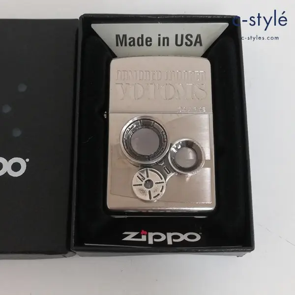 ZIPPO ジッポー 装甲騎兵ボトムズ No.3 スコープ オイルライター シルバー 06年製 喫煙具