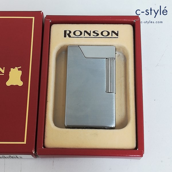 RONSON ロンソン オイルライター シルバー WORK of art26 R26-0001 喫煙具