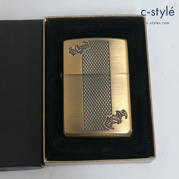 ZIPPO ジッポー GOLDENBAT 1999 オイルライター ゴールド 古美加工 限定 喫煙具