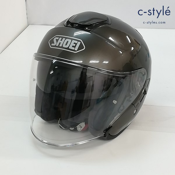 SHOEI ショウエイ J-CRUISE ヘルメット M 57cm グレー系 メタリック 2012年製