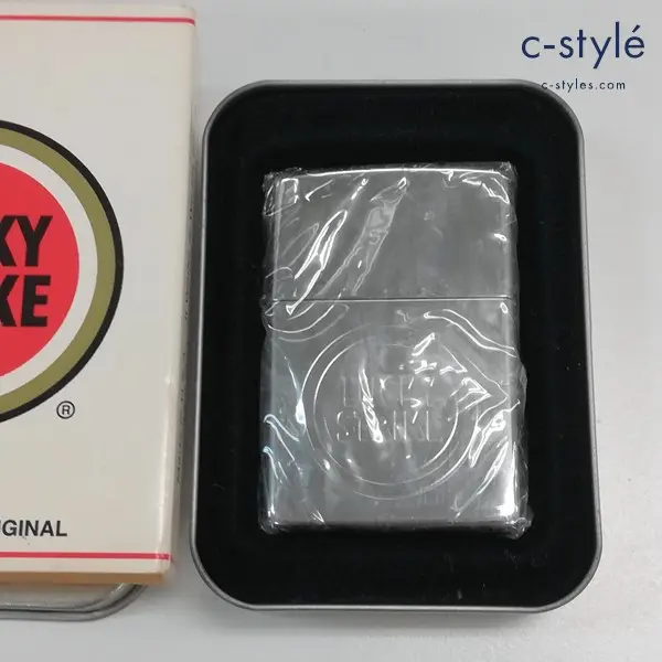 ZIPPO ジッポー LUCKY STRIKE ラッキーストライク 1997年製 オイルライター シルバー 喫煙具