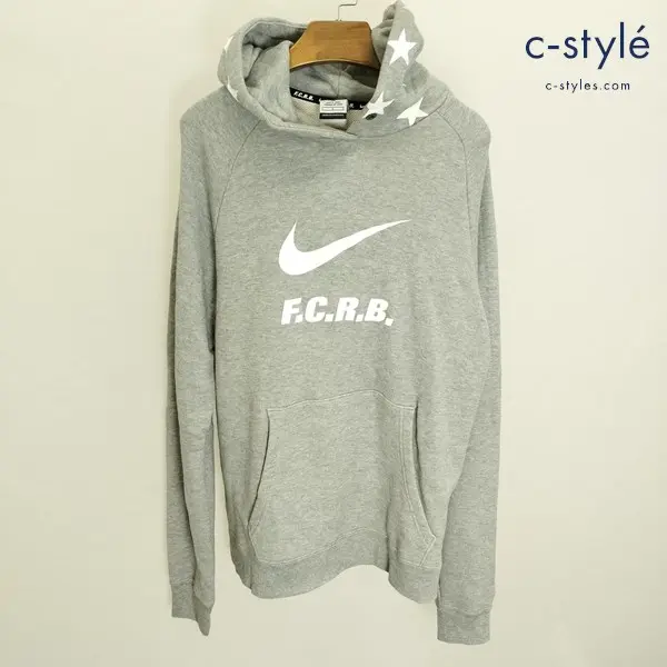 F.C.Real Bristol × NIKE エフシーレアルブリストル×ナイキ ロゴプリントフーディー 823127-020 長袖