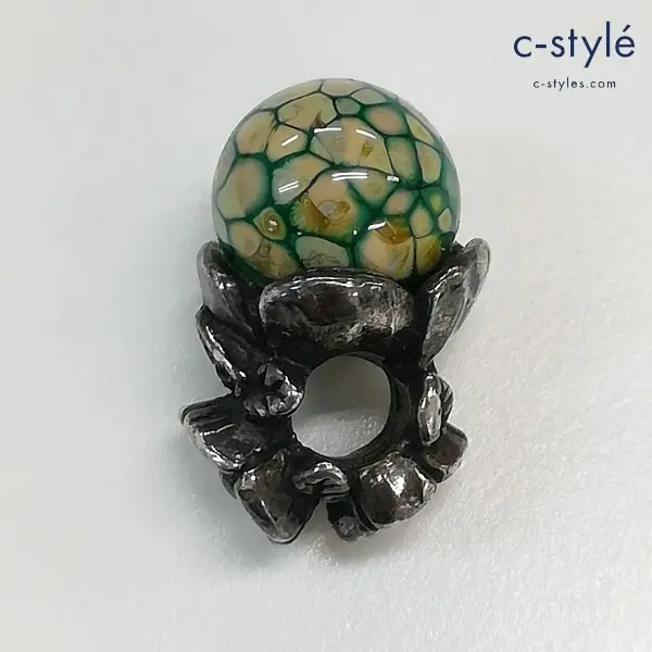 TROLLBEADS トロールビーズ フォーゲットミーノットウィズバッド マルチカラー シルバー 925S LAAの買取金額(買取実績)