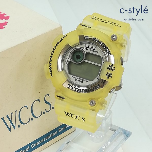 CASIO カシオ G-SHOCK 腕時計 スケルトン DW-8201WC-8T フロッグマン W.C.C.S クォーツ式