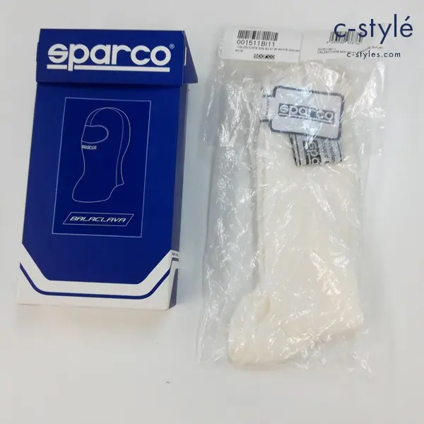 Sparco スパルコ バラクラバ One Size ソックス ホワイト FIFA アンダーウェア 靴下