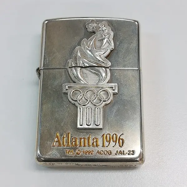 ZIPPO ジッポー Atlanta 1996 オイルライター シルバー STERLING スターリング アトランタ オリンピックの買取金額(買取実績)