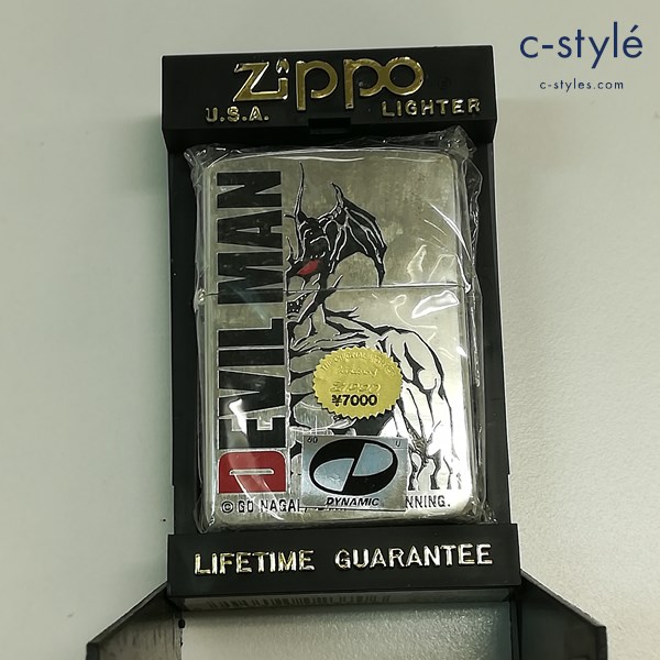 ZIPPO ジッポー DEVILMAN デビルマン ハーフボディ Sカラー オイルライター シルバー 喫煙具