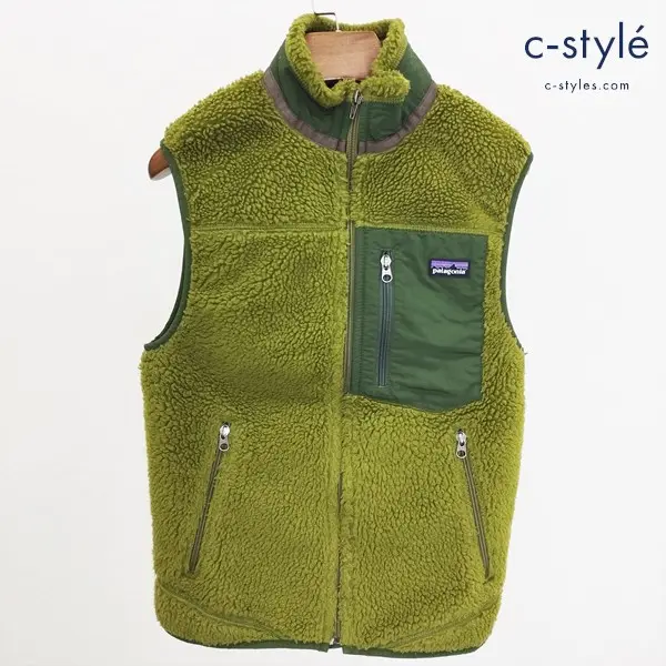 Patagonia パタゴニア CLASSIC RETRO X VEST XS グリーン フリースベスト