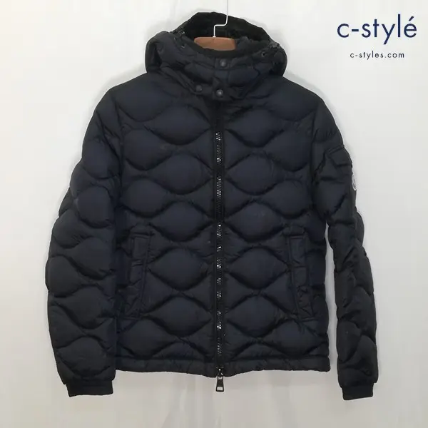 MONCLER モンクレール MORANDIERES モランデレス 0 ネイビー フード