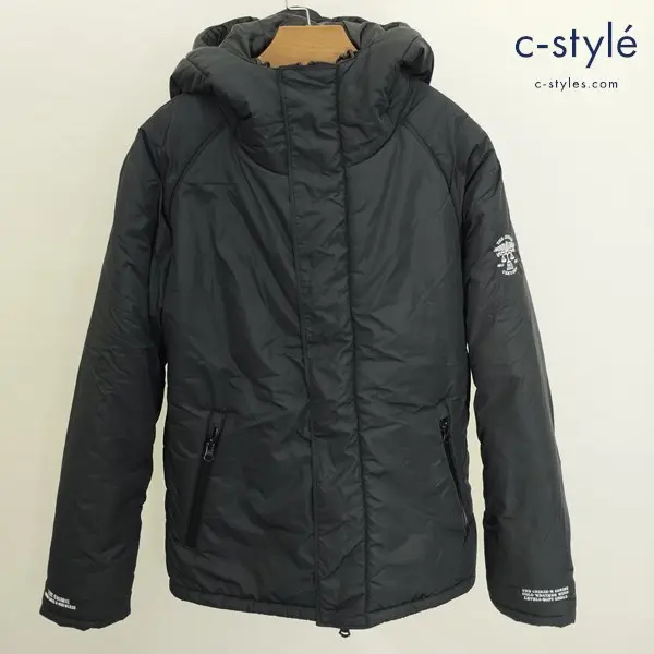 CRIMIE クライミー ジャケット S ブラック CR01-01K5-JK13 WATER REPELLEN THINSULATE ZIP PARKA