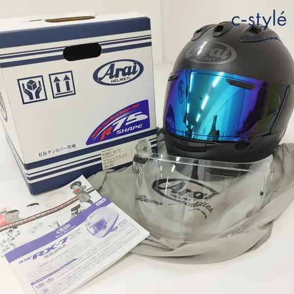 Arai アライ PbSNC2 RX-7X ヘルメット 59.60cm フラットブラック 2015年製