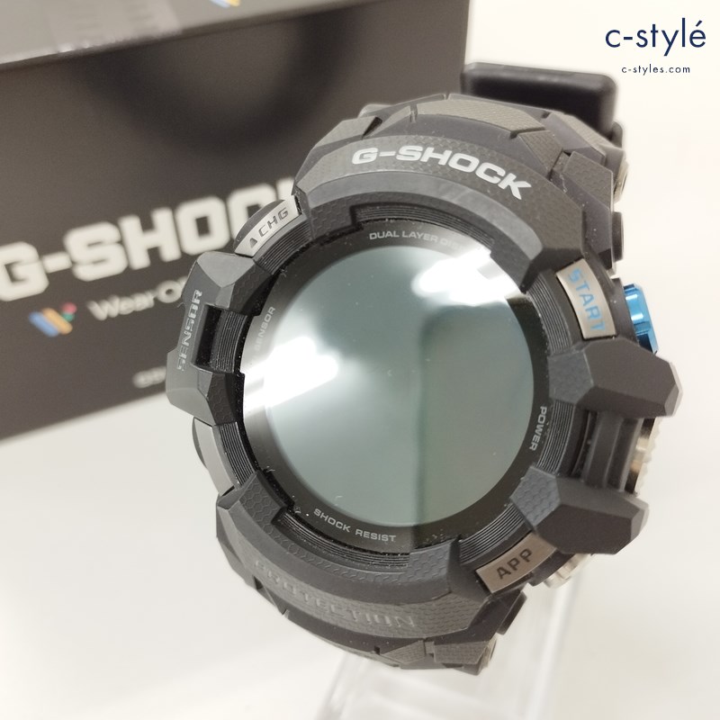 CASIO カシオ G-SHOCK G-SQUAD PRO ジースクワッド 腕時計 ブラック GSW-H1000