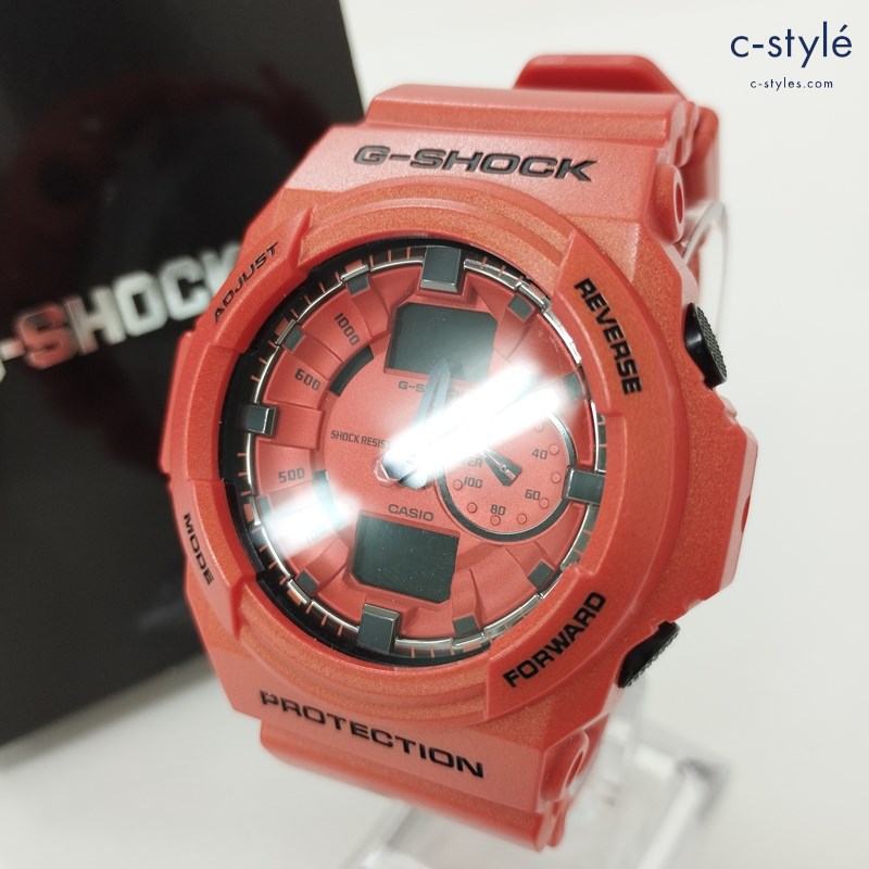 CASIO カシオ G-SHOCK 腕時計 オレンジ GA-150A ウォッチ