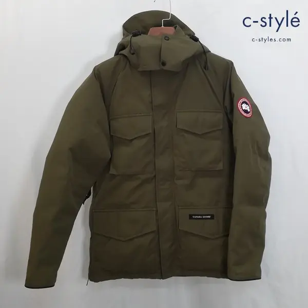 CANADA GOOSE カナダグース カムループス ダウンジャケット M ミリタリーグリーン 4075JM