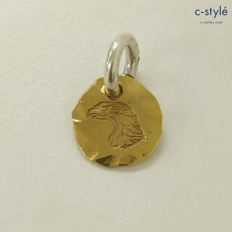 LARRY SMITH ラリースミス 18K GOLD EAGLE HEAD PENDANT ゴールド ネックレストップ EFNL-0020