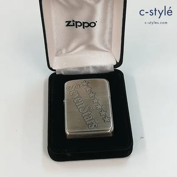 ZIPPO ジッポー セブンスター 1941 REPLICA レプリカ 銘柄＆七連星 非売品 オイルライター シルバー 喫煙具